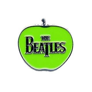 The Beatles Apple Logo nouveau officiel Metal Pin badge - Les Beatles, Paul McCartney, John Lennon, RIngo Starr, George Harrison