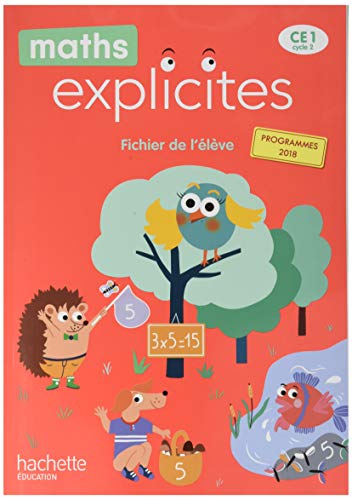 Maths Explicites CE1 - Fichier élève avec mémo - Edition 2020