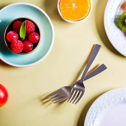 Sleek Stylish Tiny Forks for Perfect Appfections