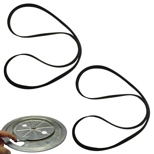 YHIJSR 2 Pièces Courroies de Rechange pour Lecteur de Disque Vinyle Rétro Compatible avec Tous Les Types de Platines à Courroie 270 MM - Les Beatles, Paul McCartney, John Lennon, RIngo Starr, George Harrison YHIJSR 2 Pièces Courroies de Rechange pour Lecteur de Disque Vinyle Rétro Compatible avec Tous Les Types de Platines à Courroie 270 MM