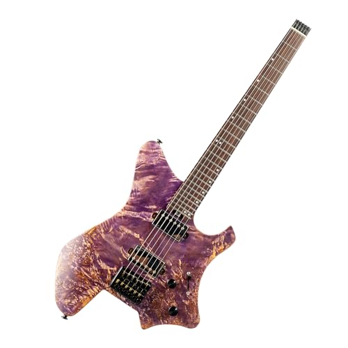 EART Guitare électrique Sans Tête, Pont Fixe pour Guitare de Voyage à 6 cordes, Guitare LEAF, Petite Mais Pleine échelle, Ultra-légère pour Les Voyage… - Les Beatles, Paul McCartney, John Lennon, RIngo Starr, George Harrison EART Guitare électrique Sans Tête, Pont Fixe pour Guitare de Voyage à 6 cordes, Guitare LEAF, Petite Mais Pleine échelle, Ultra-légère pour Les Voyage…
