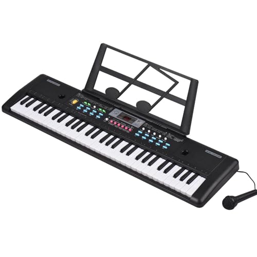 Orgue Électronique 61 Touches Piano Électrique Microphone Musique Numérique Clavier Électronique Piano Haut-parleurs Stéréo Doubles Intégrés - Les Beatles, Paul McCartney, John Lennon, RIngo Starr, George Harrison Orgue Électronique 61 Touches Piano Électrique Microphone Musique Numérique Clavier Électronique Piano Haut-parleurs Stéréo Doubles Intégrés