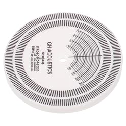 HEMOTON Fournitures pour Disques Vinyles Outil Détalonnage Détection De Vitesse pour Disque Vinyle Disque De Platines Testeur De Rapporteur Compteur De Vitesse Blanche Acrylique Réglage - Les Beatles, Paul McCartney, John Lennon, RIngo Starr, George Harrison