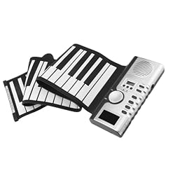 Instrument De Piano De Musique Électronique Clavier De Piano Enroulable 61 Touches Piano Électronique Portable En Silicone Souple Avec Haut-parleur Intégré Fonction D’enregistrement D’écran LCD - Les Beatles, Paul McCartney, John Lennon, RIngo Starr, George Harrison