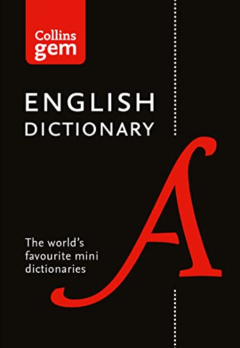 English Gem Dictionary: The world's favourite mini English dictionary (Collins Gem Dictionaries)