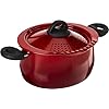   Bialetti-55-Quart-Pasta-Pot-with-Strainer-Lid-Red--Elongated-Oval-Pot-for-Longer-Spaghetti-Lasagna-Penne-Farfalle-Noodles-Heat-Resistant-Handles-Nonstick-Interior-Large-Pot-for-Cooking