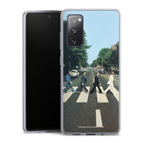 DeinDesign Coque en Silicone Compatible avec Samsung Galaxy S20 FE Etui Silicone Coque Souple Abbey Road The Beatles Musique - Les Beatles, Paul McCartney, John Lennon, RIngo Starr, George Harrison DeinDesign Coque en Silicone Compatible avec Samsung Galaxy S20 FE Etui Silicone Coque Souple Abbey Road The Beatles Musique
