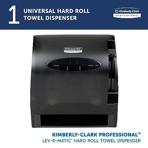 Levermatic Roll Paper Towels Dispenser Manual Black