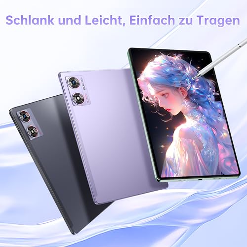 OUKITEL OT8 Tablet 11 Zoll, 30GB RAM 256GB ROM Android 13 Gaming Tablet mit Stift, 8800mAh Tab Octa-Core, 13MP+8MP Kamera, Sprecher*4 | TÜV | Google GMS | 1TB TF | 2K Bildschirm, Grün – Bild 7