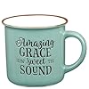   Christian-Art-Gifts-Mint-Green-Camp-Style-Ceramic-Coffee-Mug--13-oz-Microwave-and-Dishwasher-Safe-Novelty-Drinkware-Inspirational-Scripture-Coffee-and-Tea-Mug-with-Worship-Hymn-Song-Amazing-Grace