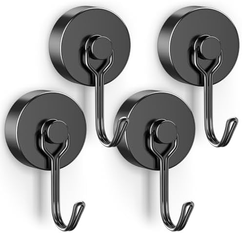 Sturdy Magnetic Hook Set for Home Office Use