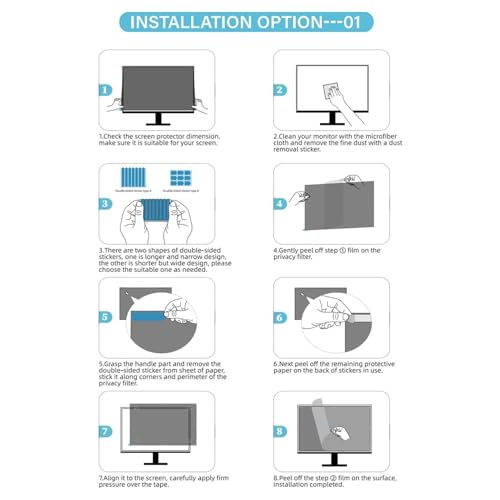 5 Stück Sichtschutz Klebestreifen und Schiebehalterungs Halterungen, Abnehmbare Klebestreifen für Sichtschutz Ersatz Set mit Halterungslaschen für Computer, Monitore und Laptops – Bild 3