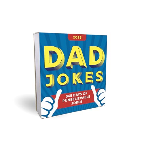 2025 Dad Jokes Boxed Calendar: 365 Days of Punbelievable Jokes (Daily Joke Calendar for Him, Desk Gift for Her)