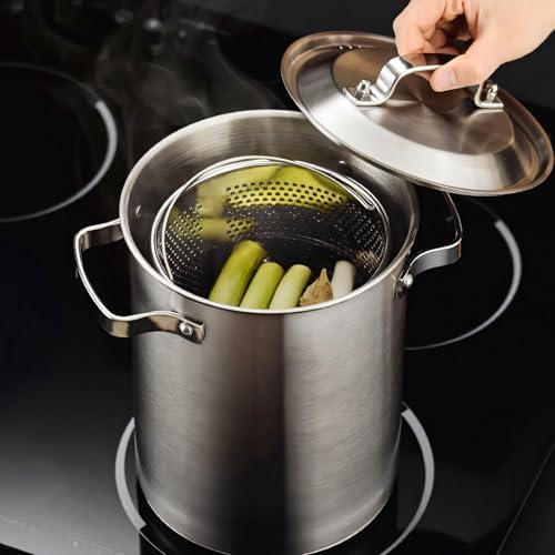 3-Ply Stainless Steel Asparagus Steamer