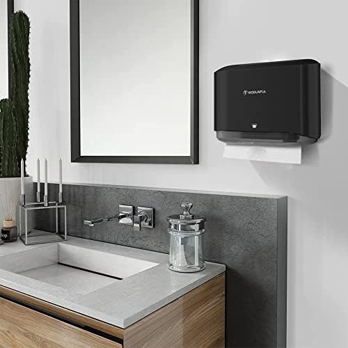 Sturdy Long-Lasting Trifold Dispenser Black