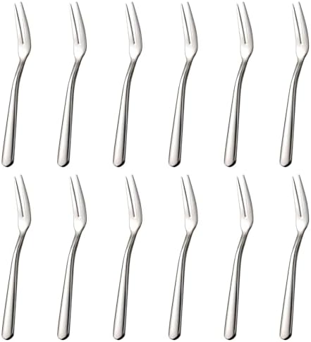 Deluxe Stainless Steel Fruit Forks
