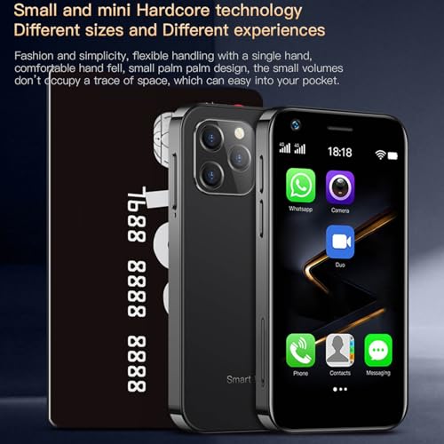 4G-Telefon, SOYES XS12 Pro 3.0 in Kleinen Mobiltelefonen, Dual-Karte, Dual-Standby-Smartphone, 2000-mAh-Akku, Tragbares Mobiltelefon, 5 MP, 13 MP, 4 GB, 64 GB, Telefon für – Bild 8