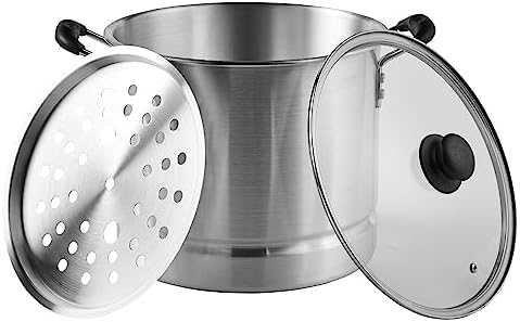 IMUSA Aluminum 24-Quart Steamer