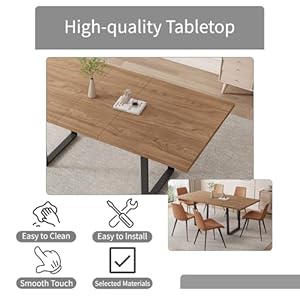   ZckyCine-67-Expandable-Walnut-Dining-Table-and-6-Upholstered-Chairs-7-Piece-Modern-Dining-Set