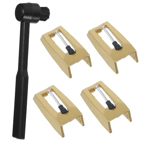 Hoement 1 Cartouche stylet pour tourne-disque phonographe discman plaque tournante aiguilles de tourne-disque aiguille de remplacement d’enregistrement accessoires balayette Aluminium - Les Beatles, Paul McCartney, John Lennon, RIngo Starr, George Harrison Hoement 1 Cartouche stylet pour tourne-disque phonographe discman plaque tournante aiguilles de tourne-disque aiguille de remplacement d'enregistrement accessoires balayette Aluminium