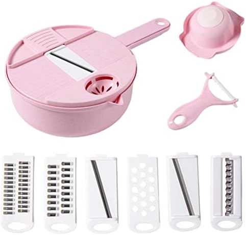 Mandoline Slicer Multi-Functional Kitchen Tool Pink