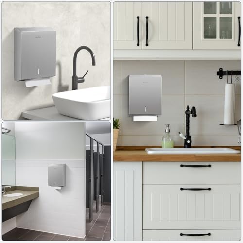 Sturdy 304 Stainless Steel Touchless Towel Dispenser