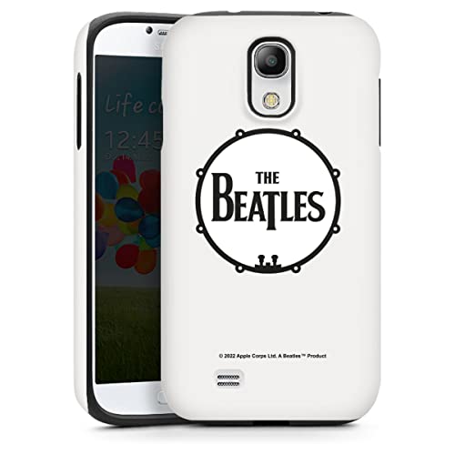 DeinDesign Coque Compatible avec Samsung Galaxy S4 Coque renforcée Coque Antichoc The Beatles Rock ‘n’ Roll Logo - Les Beatles, Paul McCartney, John Lennon, RIngo Starr, George Harrison DeinDesign Coque Compatible avec Samsung Galaxy S4 Coque renforcée Coque Antichoc The Beatles Rock 'n' Roll Logo