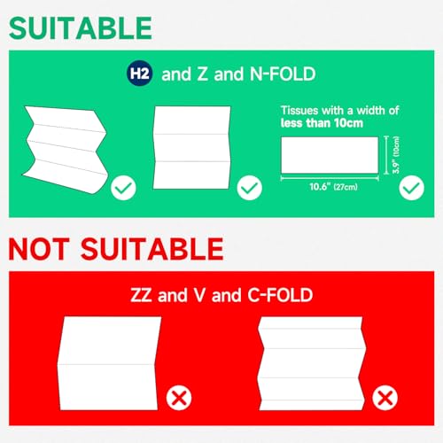 AIKE 250 Sheet Multifold Stainless Steel Wall Mount Paper Towel Dispenser with Lock