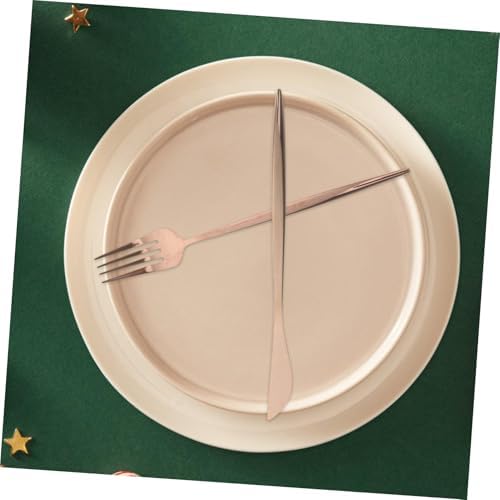 Stylish Gold Spoons Fork Set for Parties Events
