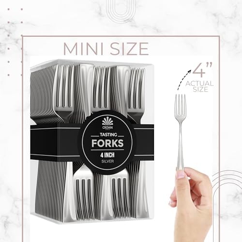 Exquisite Plastic Mini Forks 100CT