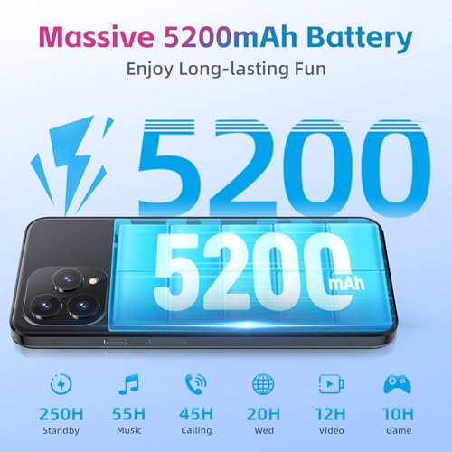 CUBOT P80 – 6,5-Zoll-FHD+-Smartphone, 8 GB und 512 GB, 48-MP-Dreifachkamera, 5200-mAh-Akku, Android 13, OctaCore-Prozessor, Pinke Farbe – Bild 7