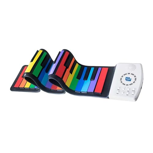 Btuty Clavier pour piano numérique portable et pliable, 49 touches avec batterie rechargeable avec 47 tampons, 14 chansons de démonstration 128 rythmes musique clavier électrique - Les Beatles, Paul McCartney, John Lennon, RIngo Starr, George Harrison Btuty Clavier pour piano numérique portable et pliable, 49 touches avec batterie rechargeable avec 47 tampons, 14 chansons de démonstration 128 rythmes musique clavier électrique