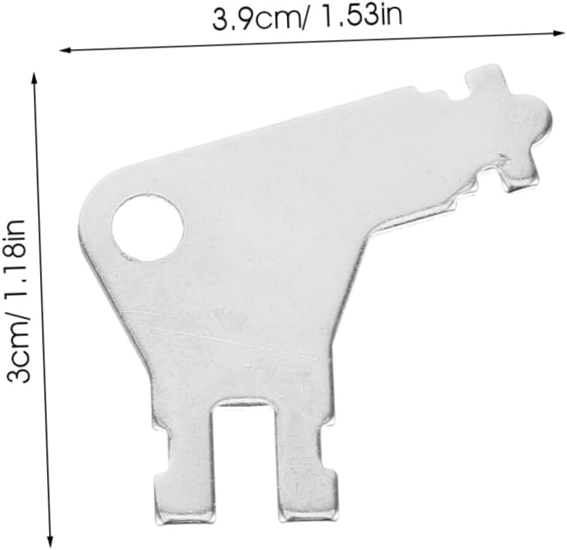 Premium toilet paper dispenser keys for durability and elegance