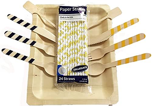 Eco-Friendly Birchwood 250-Pack Disposable Forks