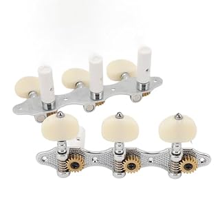 Mécaniques D’accordage de Guitare, Boutons Métalliques Multifonctionnels, clé de Réglage avec Poupée 3L3R, pour Guitares Acoustiques, Folk, Classiques, Alliage de Zinc, Laiton - Les Beatles, Paul McCartney, John Lennon, RIngo Starr, George Harrison