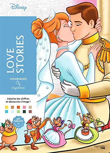 Coloriages mystères Disney - Love Stories