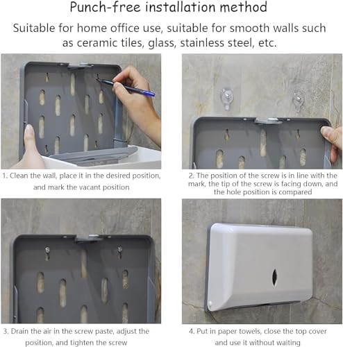 Wall-Mounted Paper Towel Holder