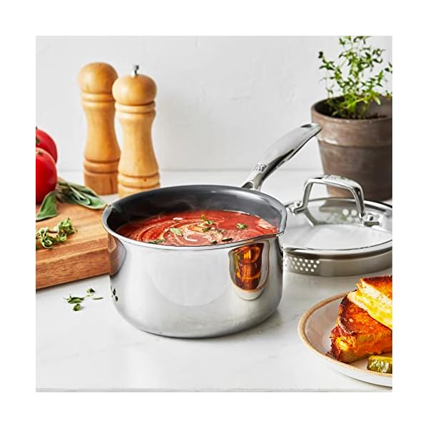 Zwilling spirit energy sauce pan 2 qt newer version stainless steel  urban country home decor