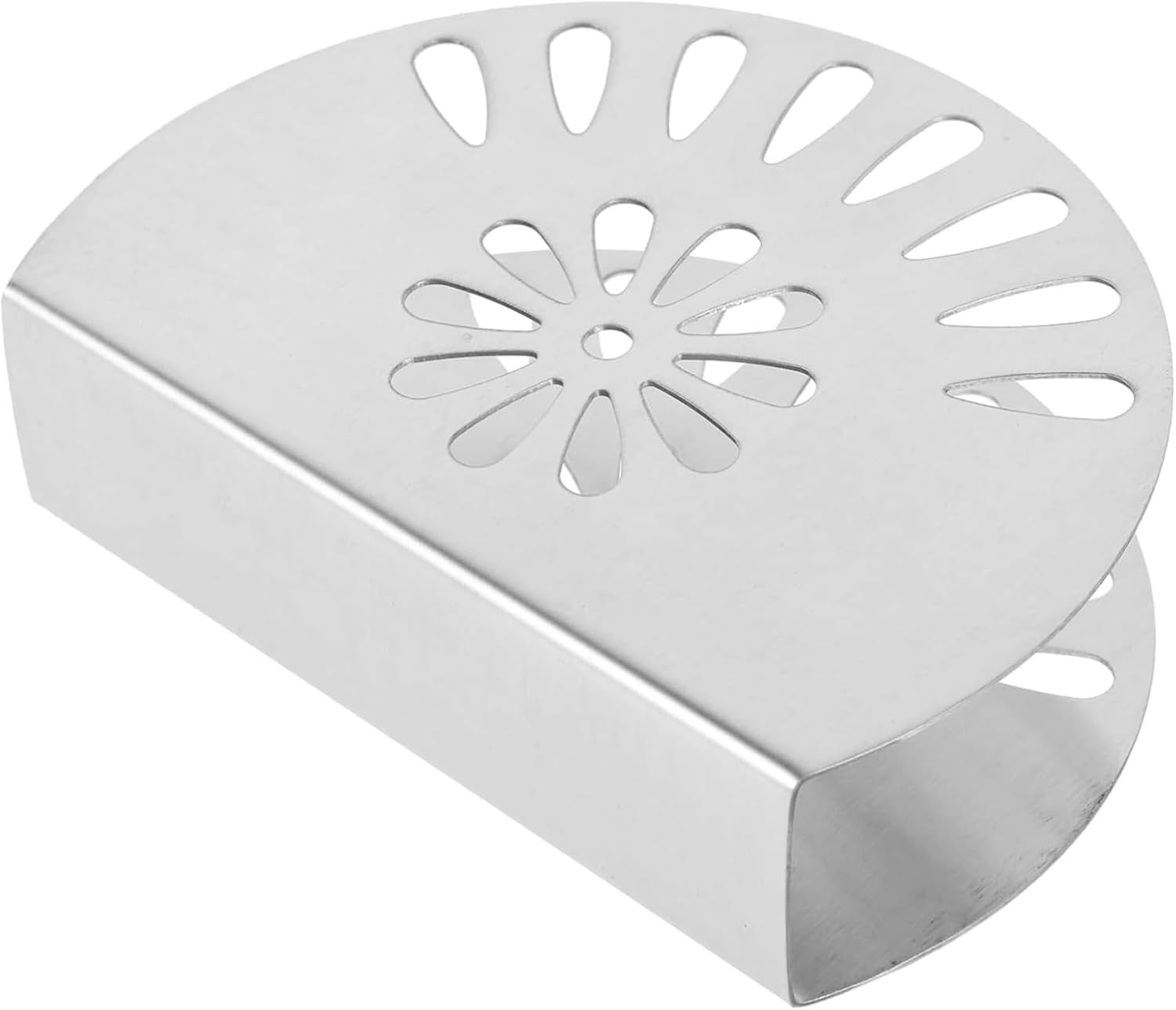 Creative Stainless Steel Napkin Holder Freestanding Tissue Dispenser Silver