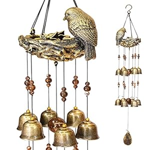 Bird Nest Wind Chimes,Wind Chimes f...