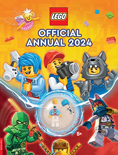 LEGO® Books: Official Annual 2024 (with gamer LEGO® minifigure) (LEGO® Minifigure Activity)
