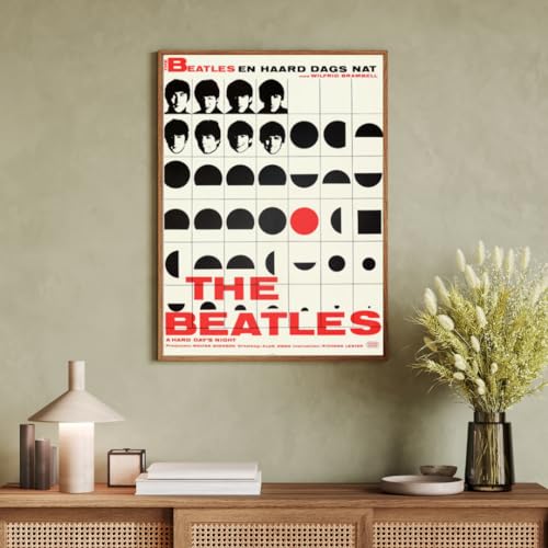SUCCESS STORY Poster THE BEATLES, Affiche film, Vintage, Déco murale (40X60) HQ (sans cadre) - Les Beatles, Paul McCartney, John Lennon, RIngo Starr, George Harrison SUCCESS STORY Poster THE BEATLES, Affiche film, Vintage, Déco murale (40X60) HQ (sans cadre)