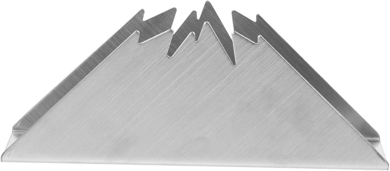 NAMOARY Rustic Stainless Steel Napkin Holder