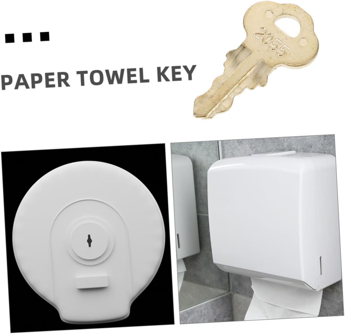 Cabilock Tissue Dispenser Key Replacement 5pcs