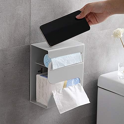 Wall-Mounted Tissue Holder 10 x 9 x 8 inches