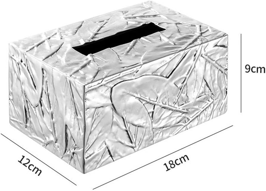 Luxury Stainless Steel Tissue Box