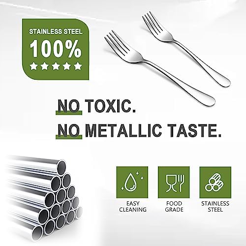 SANTUO Stainless Steel Flatware Set for Dinning