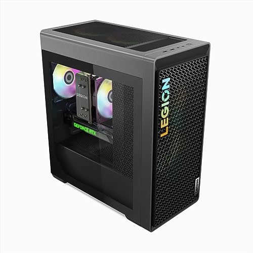 Lenovo Legion Tower 5 (8. Gen) Gaming Desktop PC | AMD Ryzen 7 7700 | 16GB RAM | 1TB SSD | NVIDIA GeForce RTX 4070 Ti | Win11 Home | QWERTZ | grau | inkl. Tastatur & Maus | 3 Monate Premium Care – Bild 8