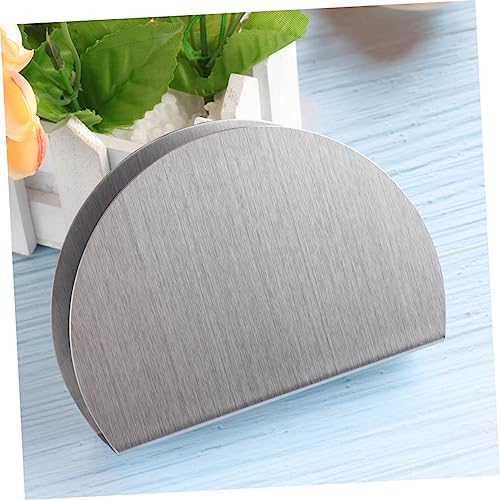 DECHOUS Vertical Semicircle Stainless Steel Napkin Holder
