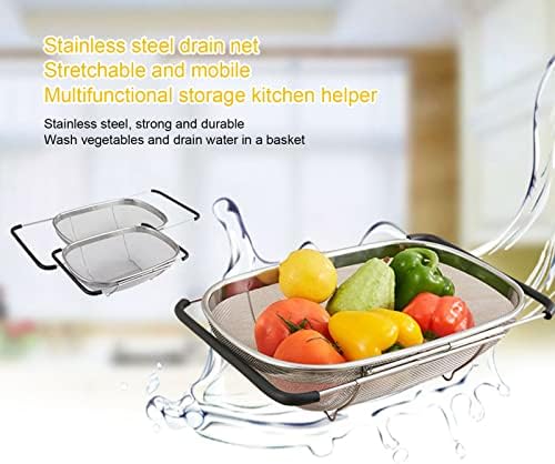 FLAVAS Oval Strainer with Rubber Handle